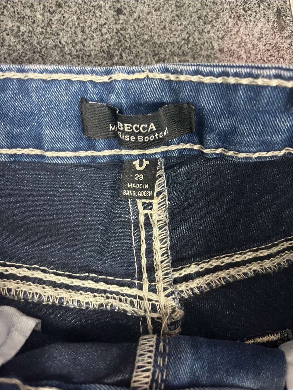 True Religion Light Blue Flared Jeans - Picture 4 of 16